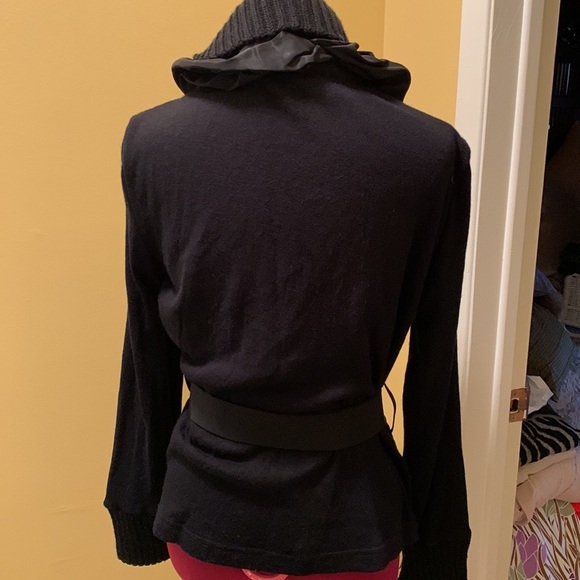 COCO and Tashi Jacket/cardigan mixed with Double Ruffled collar and sash NWOT - Picture 8 of 12